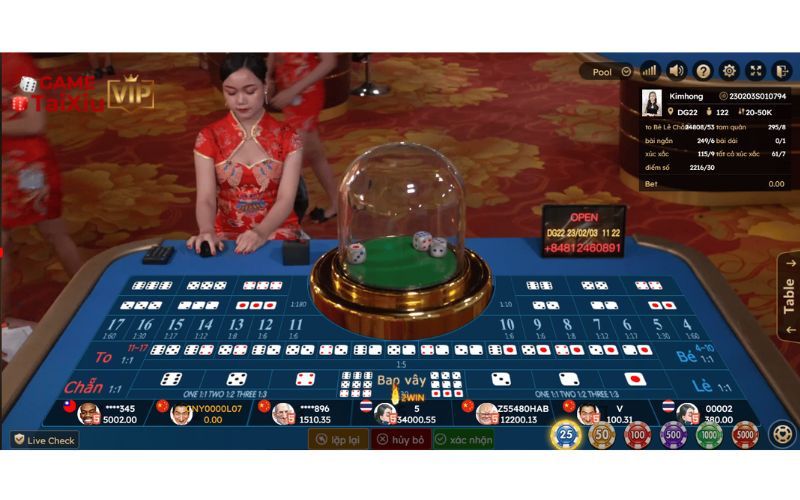 quy luật chơi tài xỉu online